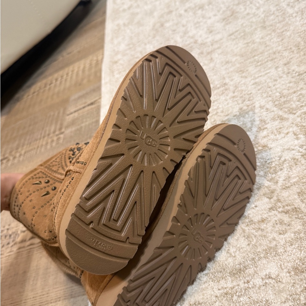 UGG Brown Studded Boot - Picture 5 of 5